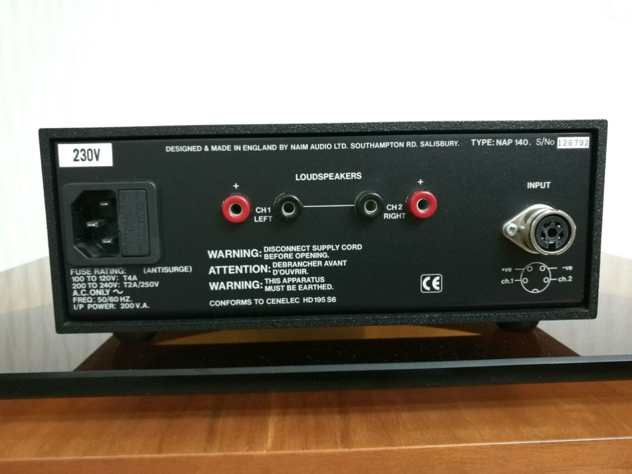 Naim speaker cable pink fish media